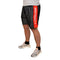 Performance shorts in mesh - Nordic Strength (Grey/Red) - Shapenation.com