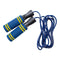 Skipping rope with foam handle (blue)