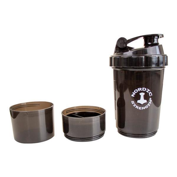 NS Shaker PRO - with pill compartment and protein compartment - Shapenation.com