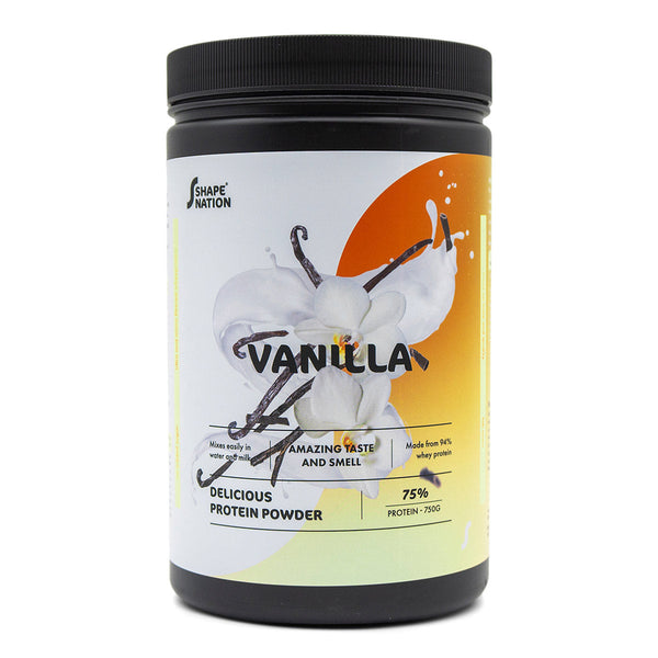 Vanilla Flavoured Protein Powder - Shapenation (750 g) - Shapenation.com