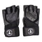 Training gloves with support and rubber grip (white)
