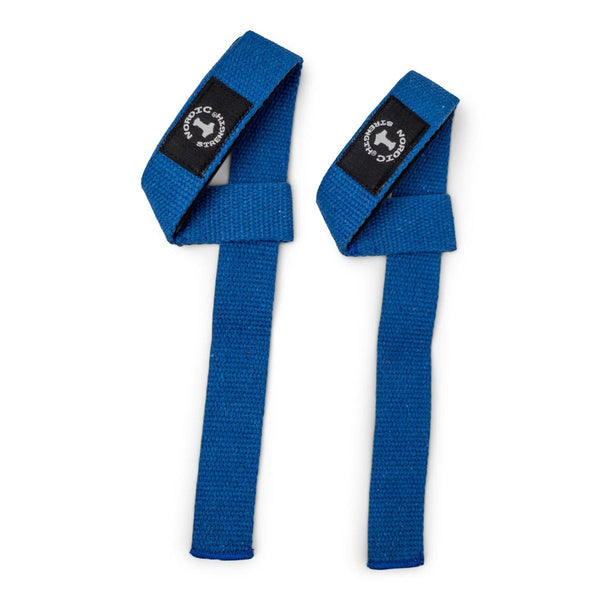 Straps in blue fabric with rubber surface - Nordic Strength - Shapenation.com