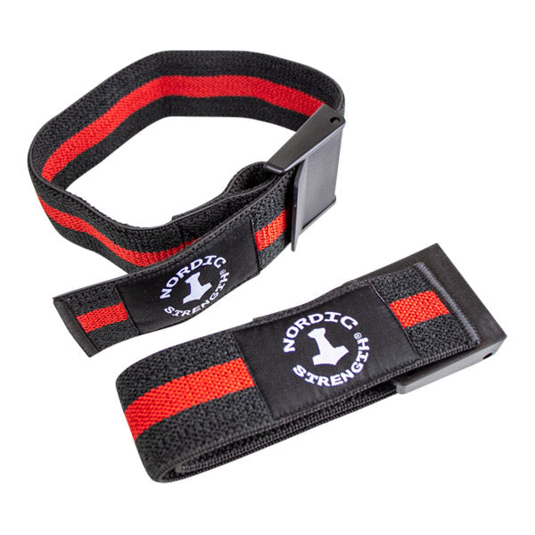 Red/Black occlusion band - Occlusion training of the arms (2 pcs)