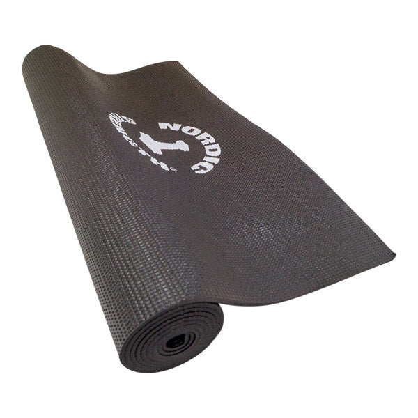 Black yoga mat 3 mm