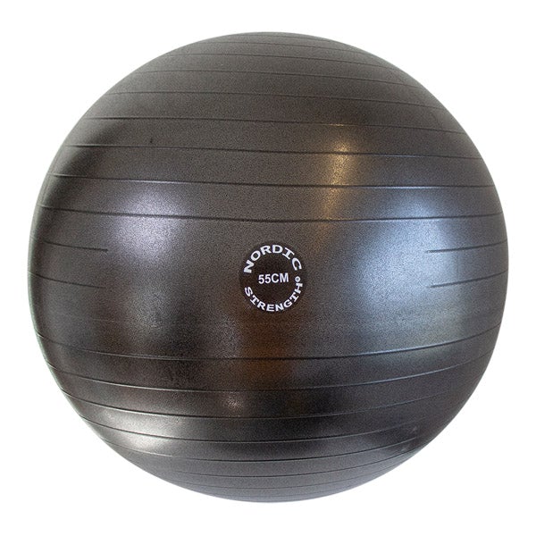 Exercise ball 55 cm - Nordic Strength (Black edition)