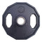 Weight plate 10 kg (12-sided/black)