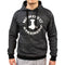 Grey Melange Hoodie - For men