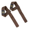 Straps for strength training in leather
