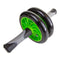 Ab wheel with 2 wheels - Green