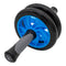 Ab wheel with 2 wheels - Blue - Shapenation.com