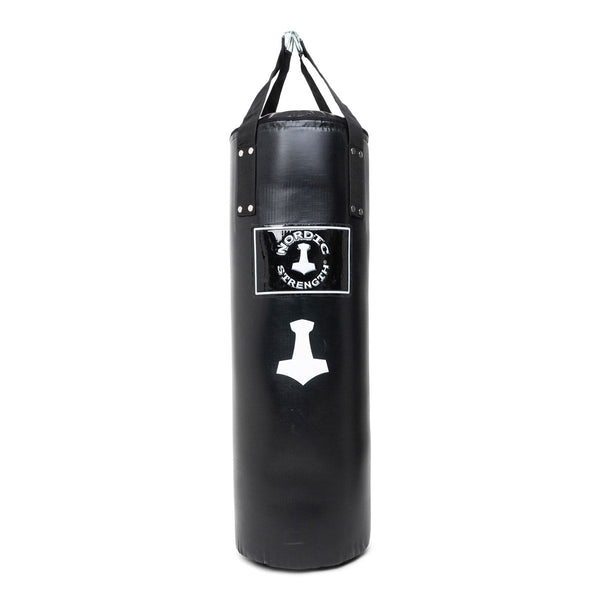 Punching bag 20 kg - 90x30 cm (with straps) - Shapenation.com