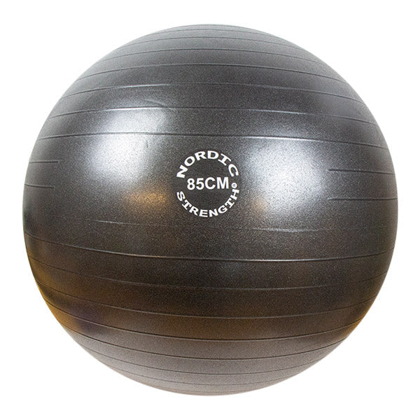 Exercise ball 85 cm - Nordic Strength (Black edition)
